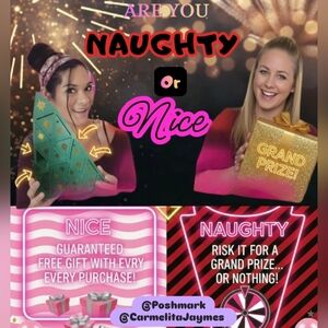 💜Carmen's LIVE🎉NAUGHTY or NICE?🆓🎁every purchase & risk for grand prizes